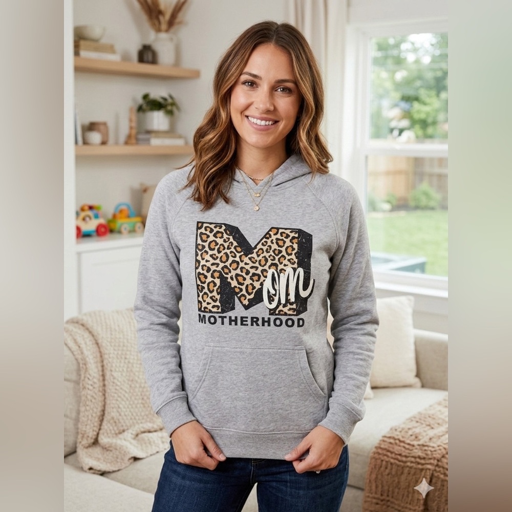 Mom(Motherhood) Grey Pullover - Custom Made